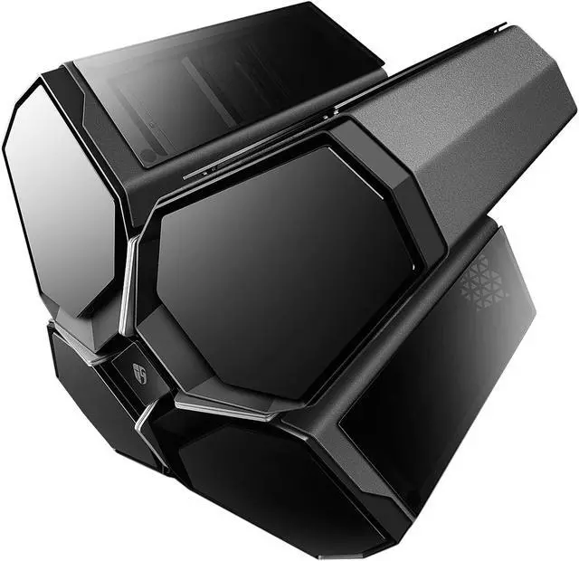 Alt view image 4 of 20 - DEEPCOOL Gamer Storm QUADSTELLAR Full-Tower four cabin Case Supporting E-ATX motherboard 120/240/360mm water cooling system Tempered Glass APP and Motherboard Controlled RGB Lighting System