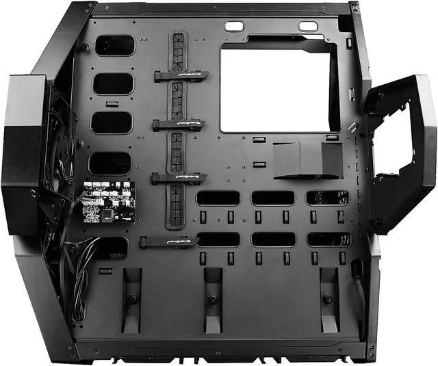 Alt view image 19 of 20 - DEEPCOOL Gamer Storm QUADSTELLAR Full-Tower four cabin Case Supporting E-ATX motherboard 120/240/360mm water cooling system Tempered Glass APP and Motherboard Controlled RGB Lighting System