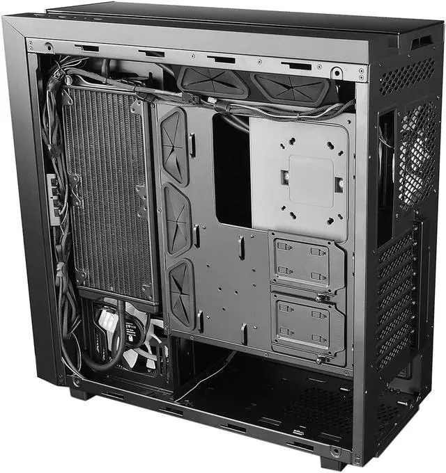 Alt view image 12 of 20 - DEEPCOOL Gamer Storm NEW ARK 90MC EATX Mid-Tower Case with integrated 280mm liquid cooling system, 4 x 140mm RGB Fans, Tempered Glass Side Panel, RGB Lighting System Motherboard SYNC