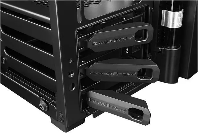 Alt view image 16 of 20 - DEEPCOOL Gamer Storm NEW ARK 90MC EATX Mid-Tower Case with integrated 280mm liquid cooling system, 4 x 140mm RGB Fans, Tempered Glass Side Panel, RGB Lighting System Motherboard SYNC