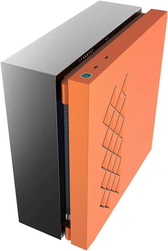 Alt view image 5 of 20 - DEEPCOOL Gamer Storm New Ark 90 Electro Limited Edition EATX Mid-Tower Case with Integrated 280mm Liquid Cooling System, 4 x 140mm RGB Fans, Tempered Glass Side Panel, RGB Lighting System