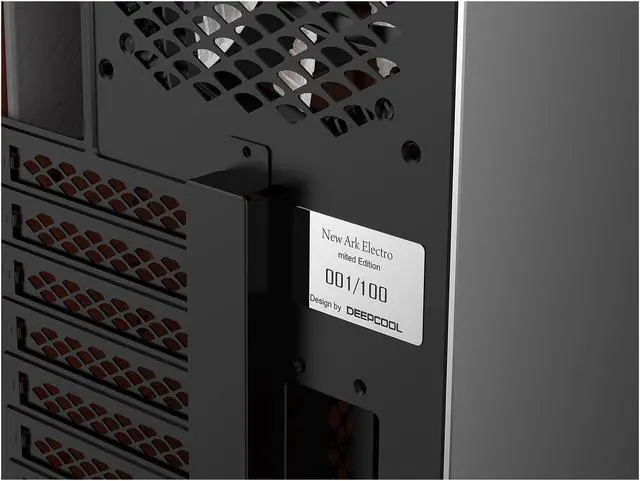 Alt view image 19 of 20 - DEEPCOOL Gamer Storm New Ark 90 Electro Limited Edition EATX Mid-Tower Case with Integrated 280mm Liquid Cooling System, 4 x 140mm RGB Fans, Tempered Glass Side Panel, RGB Lighting System