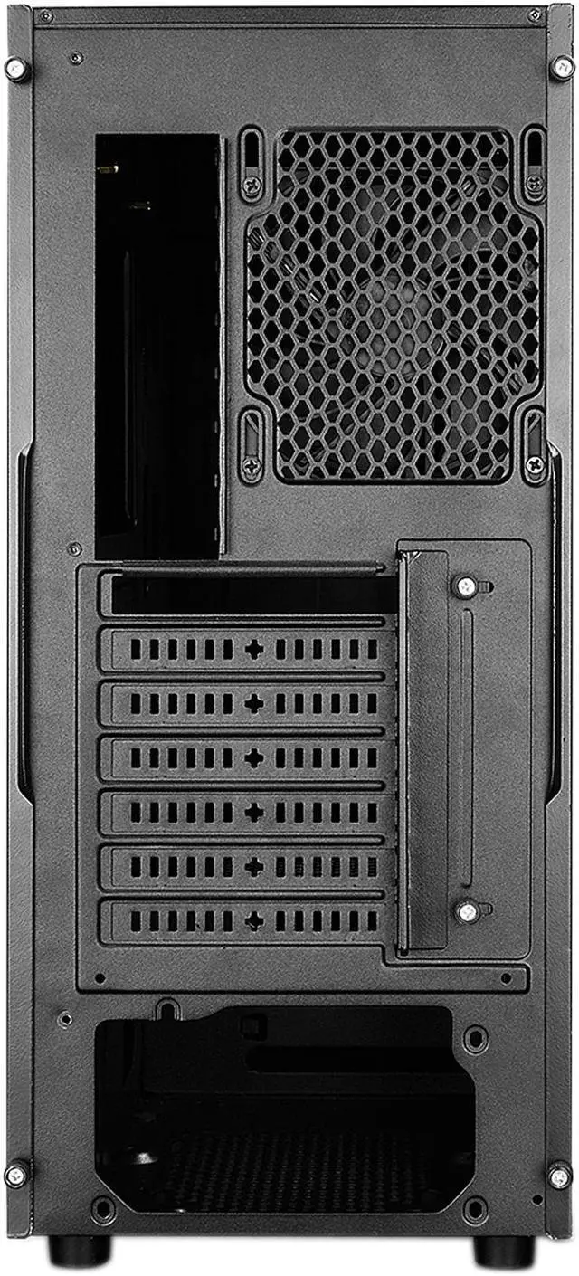 Alt view image 9 of 10 - DEEPCOOL D-Shield V2 ATX Compact Mid Tower Case 360mm Liquid Cooler Compatible