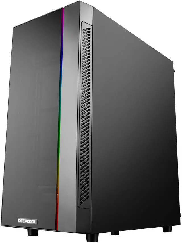 Alt view image 4 of 19 - DEEPCOOL MATREXX 55 ADD-RGB 3F ATX Mid-Tower Case 3x120mm ADD-RGB Fans Full-size Tempered Glass Motherboard SYNC Control ADD-RGB Lighting System