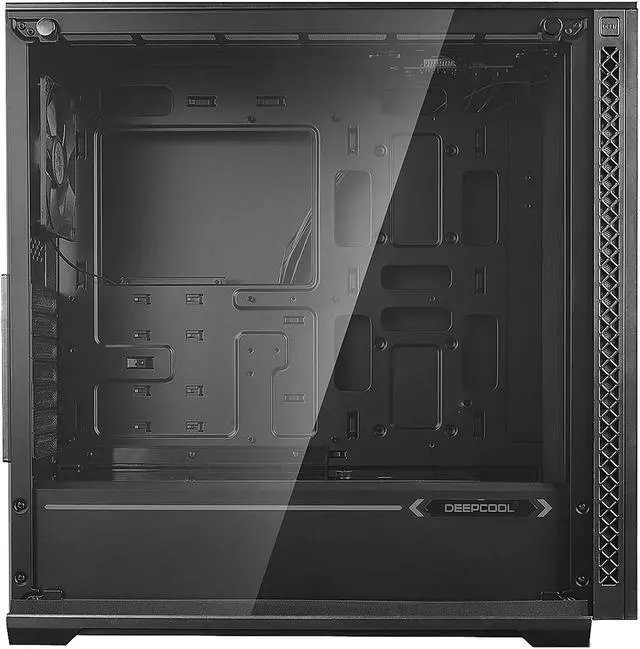 Alt view image 9 of 19 - DEEPCOOL MATREXX 70 Mid-Tower Case Modular Design Full-size Tempered Glass GPU Vertical Installation Quick Open Panels