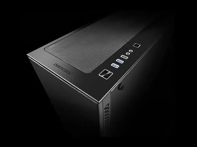 Alt view image 14 of 19 - DEEPCOOL MATREXX 70 Mid-Tower Case Modular Design Full-size Tempered Glass GPU Vertical Installation Quick Open Panels