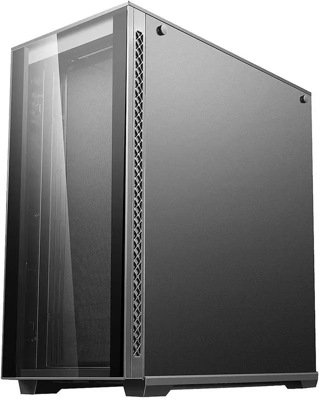 Alt view image 3 of 19 - DEEPCOOL MATREXX 70 Mid-Tower Case Modular Design Full-size Tempered Glass GPU Vertical Installation Quick Open Panels