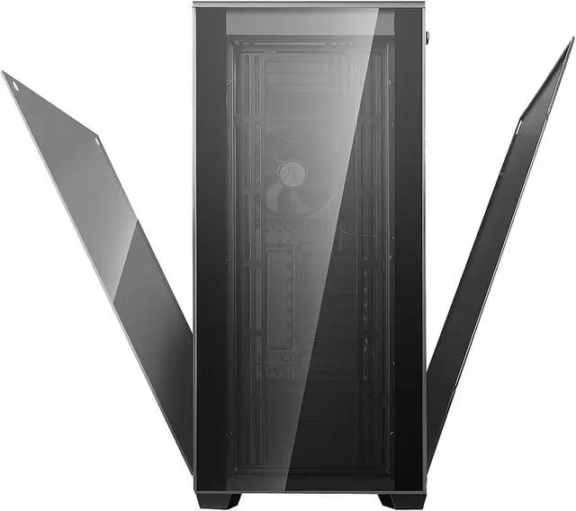 Alt view image 7 of 19 - DEEPCOOL MATREXX 70 Mid-Tower Case Modular Design Full-size Tempered Glass GPU Vertical Installation Quick Open Panels