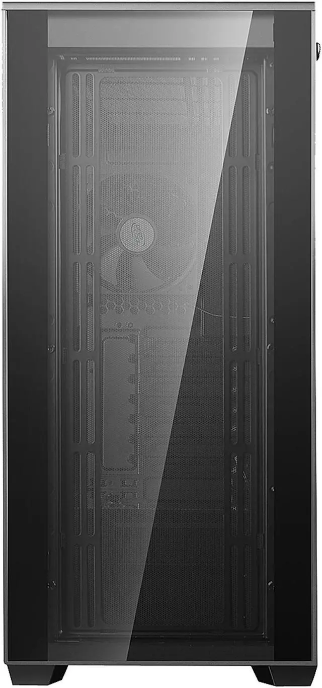 Alt view image 2 of 19 - DEEPCOOL MATREXX 70 Mid-Tower Case Modular Design Full-size Tempered Glass GPU Vertical Installation Quick Open Panels