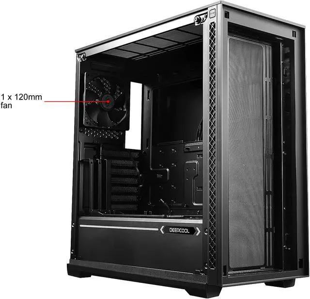Alt view image 19 of 19 - DEEPCOOL MATREXX 70 Mid-Tower Case Modular Design Full-size Tempered Glass GPU Vertical Installation Quick Open Panels