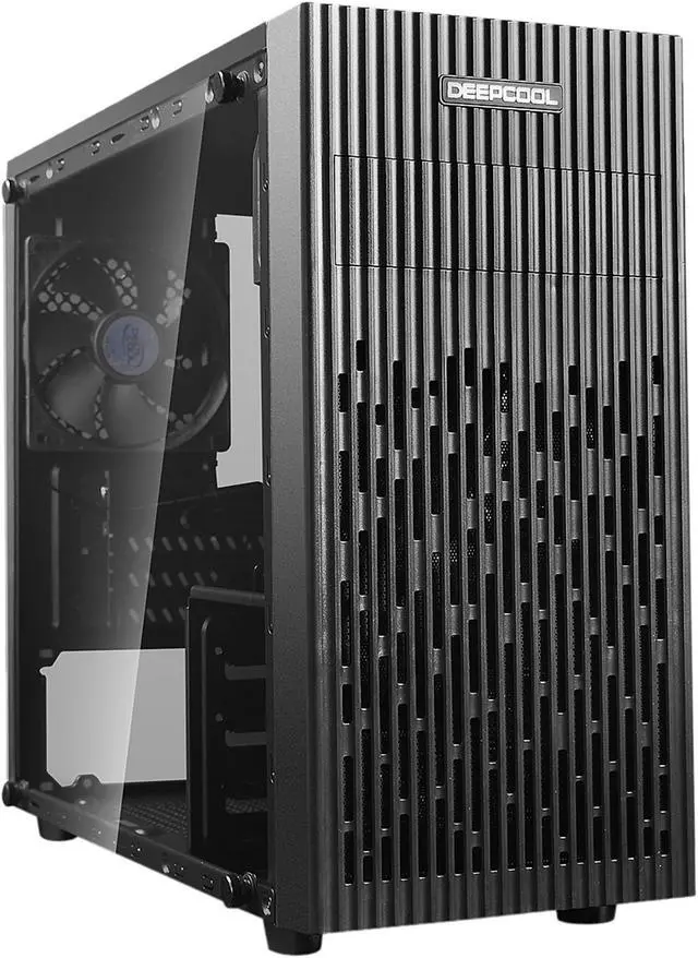 Main image of DEEPCOOL MATREXX 30 Micro ATX Case Tempered Glass Panel Larger Area of Air-intake