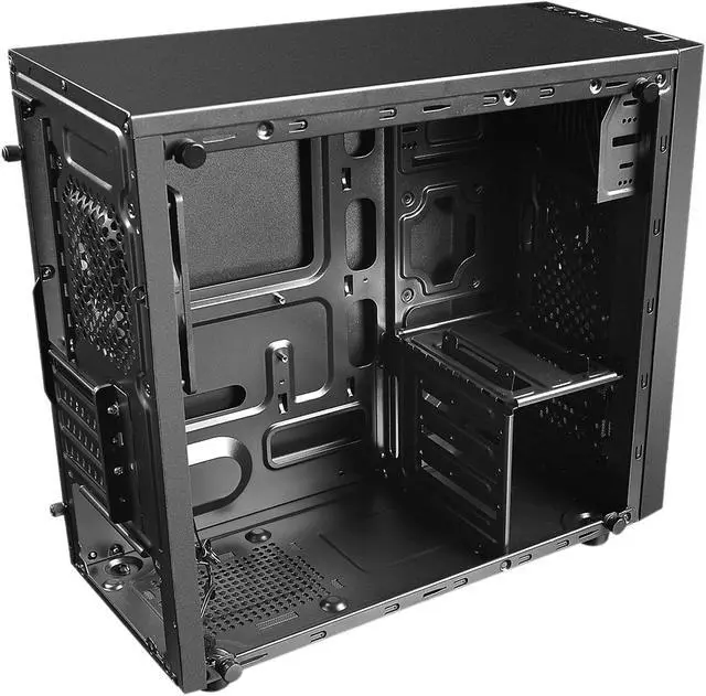 Alt view image 8 of 14 - DEEPCOOL MATREXX 30 Micro ATX Case Tempered Glass Panel Larger Area of Air-intake