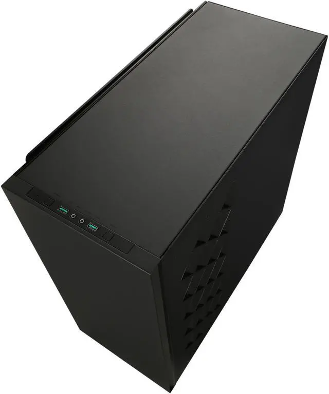 Alt view image 8 of 10 - DEEPCOOL Gamer Storm MACUBE 550 Black Full-Tower Case Concise Design Tempered Glass And Magnetic Panel 0.8mm SGCC Steel Dragon Ventilation Holes