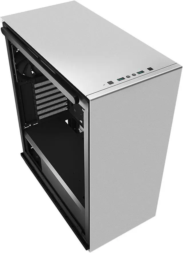 Alt view image 5 of 18 - DEEPCOOL Gamer Storm MACUBE 310 White ATX Mid Tower  Case Full-size Magnetic Tempered Glass Built-in Fan Hub and Graphics Card holder
