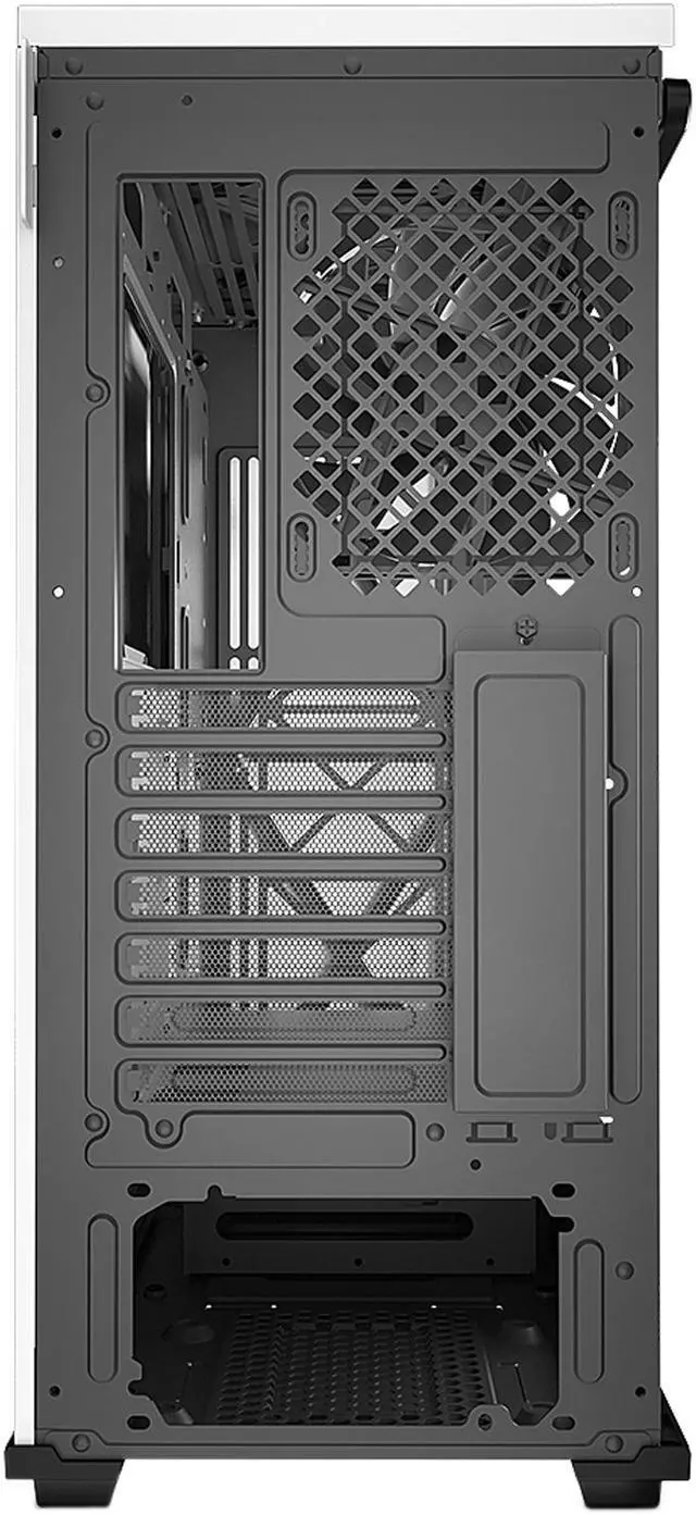 Alt view image 12 of 18 - DEEPCOOL Gamer Storm MACUBE 310 White ATX Mid Tower  Case Full-size Magnetic Tempered Glass Built-in Fan Hub and Graphics Card holder