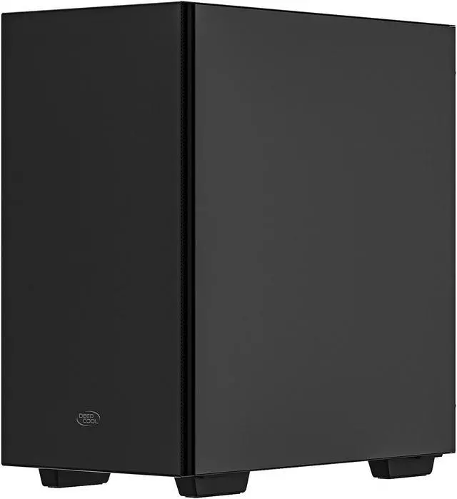 Alt view image 3 of 17 - DeepCool MACUBE 110 Micro ATX Case with Full-size Magnetic Tempered Glass Removable HDD Cage and Built-in Graphics Card Holder - Black