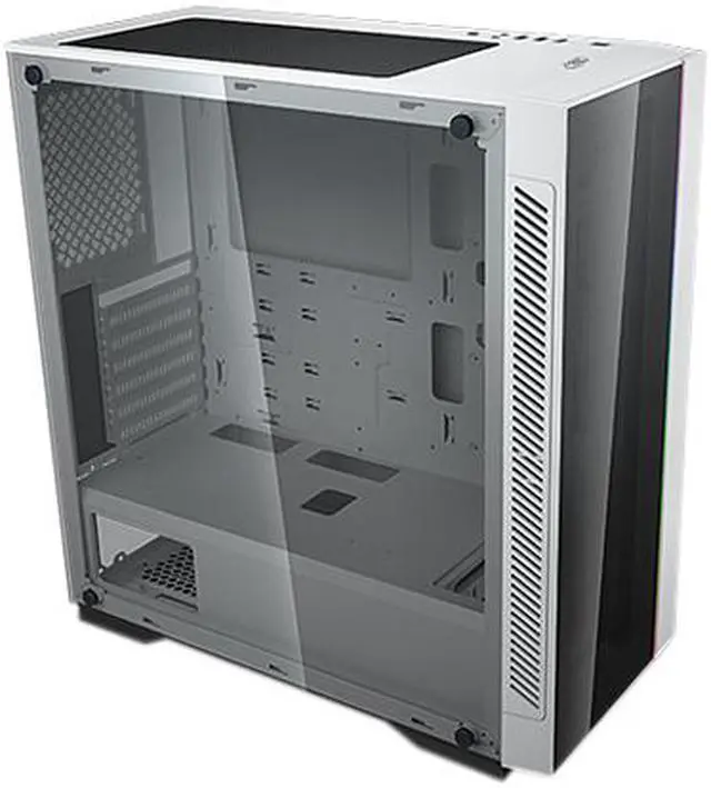 Alt view image 6 of 13 - Deepcool MATREXX 55 V3 ADD-RGB WH 3F White Steel / Plastic / Tempered Glass ATX Mid Tower Computer Case with 3 x 120mm ADD-RGB Fan