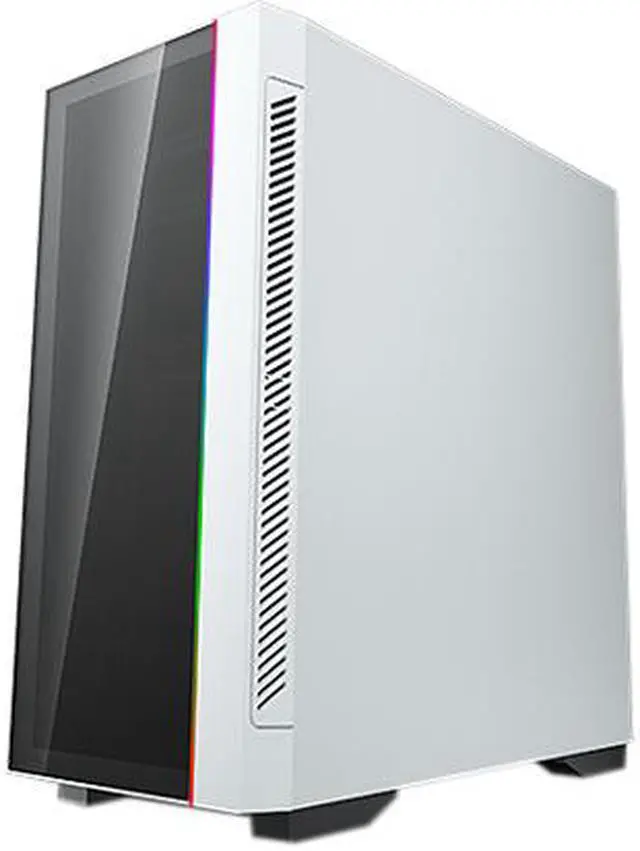 Alt view image 4 of 13 - Deepcool MATREXX 55 V3 ADD-RGB WH 3F White Steel / Plastic / Tempered Glass ATX Mid Tower Computer Case with 3 x 120mm ADD-RGB Fan