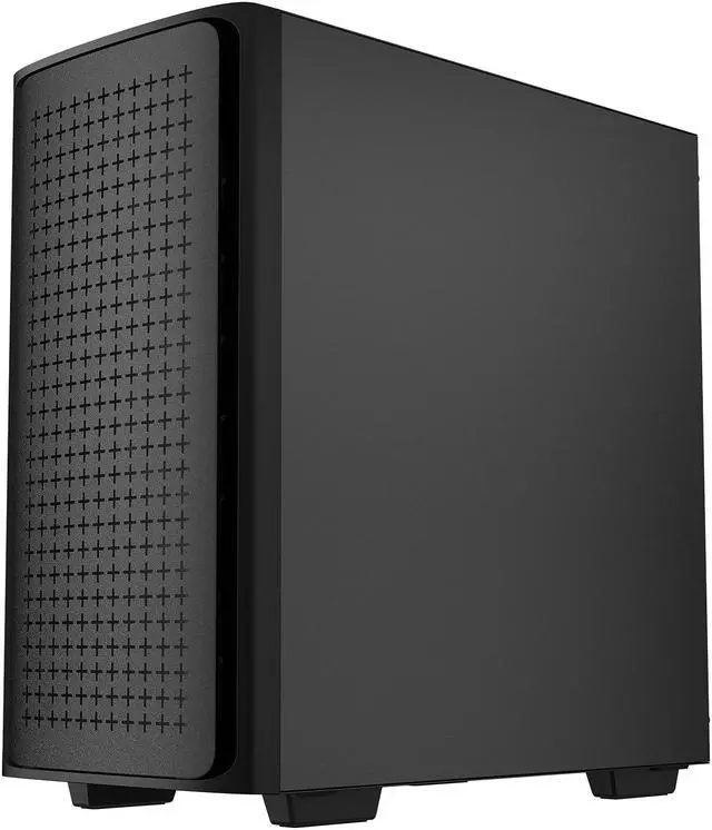 Alt view image 2 of 14 - DeepCool CK560 Mid-Tower ATX Case, Airflow Front Panel, Full-Size Tempered Glass Window, 3x 120mm ARGB Fans, 1x 140mm Fan, E-ATX Motherboard Support, Front I/O USB Type-C, Black
