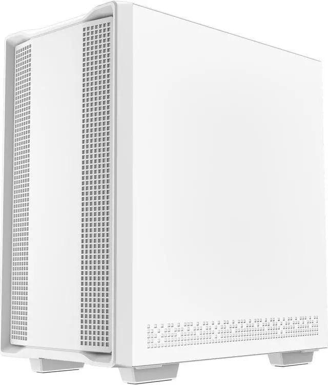 Alt view image 10 of 15 - DeepCool CC360 WH ARGB M-ATX Airflow case, 3x Pre-Installed 120mm ARGB Fans, Tempered Glass Side Panel, Magnetic Top Mesh Filter, USB 3.0, White
