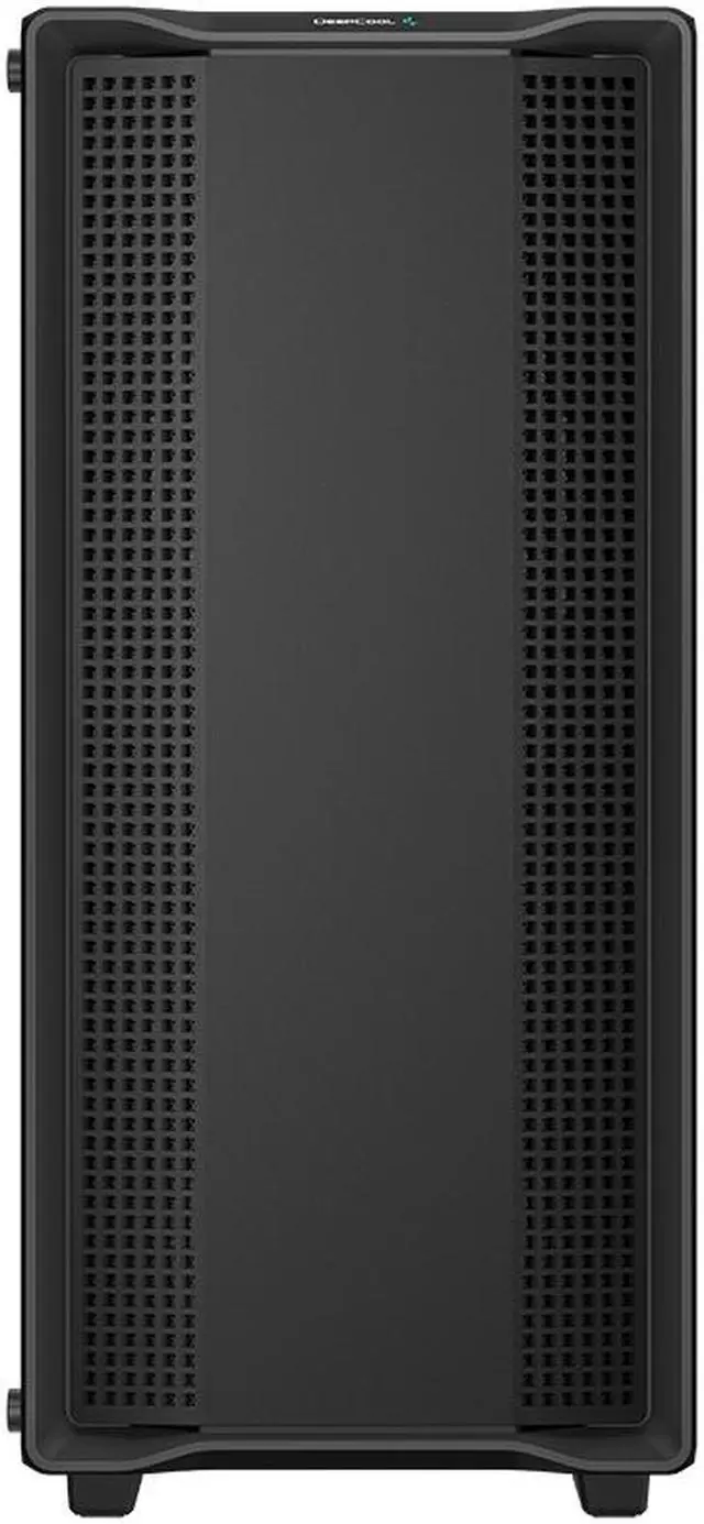 Alt view image 3 of 12 - DeepCool CC560 V2 Mid-Tower ATX PC Case, 4x Pre-Installed 120mm LED Fans, Tempered Glass Side Panel, Black