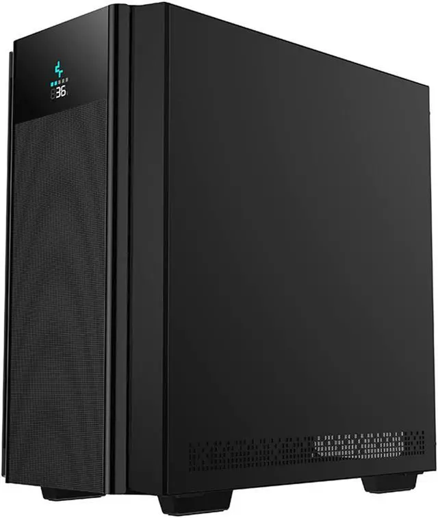 Alt view image 2 of 13 - Deepcool CH510 MESH Digital Mid-Tower ATX Computer Case/Gaming Cabinet - Black, Support Mini-ITX/Micro-ATX/ATX/E-ATX Pre-Installed 1 x 120mm Rear Fan - R-CH510-BKNSE1-G-1