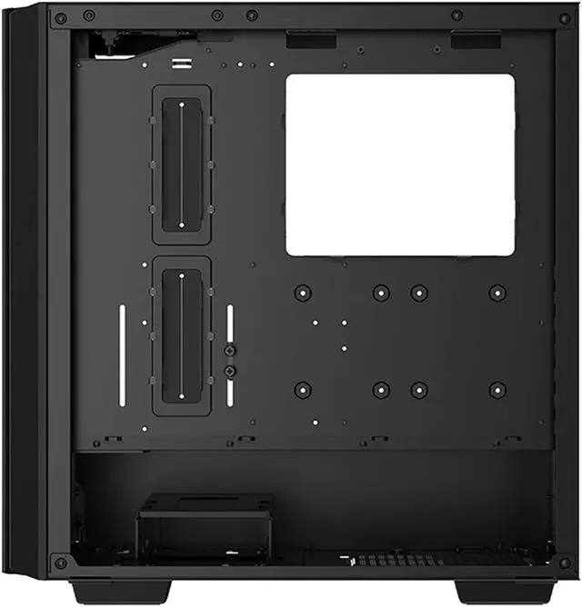 Alt view image 10 of 13 - Deepcool CH510 MESH Digital Mid-Tower ATX Computer Case/Gaming Cabinet - Black, Support Mini-ITX/Micro-ATX/ATX/E-ATX Pre-Installed 1 x 120mm Rear Fan - R-CH510-BKNSE1-G-1