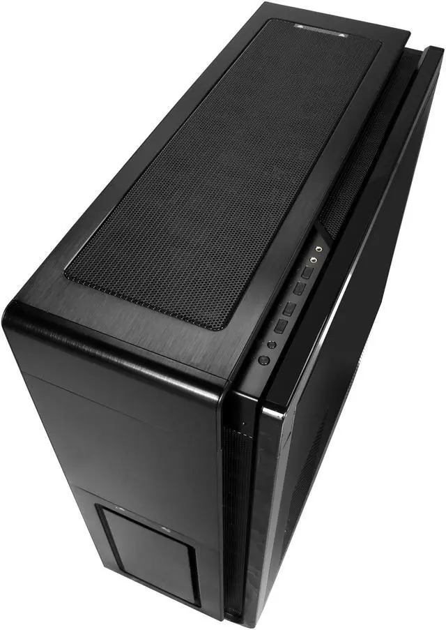 Alt view image 10 of 15 - Phanteks Enthoo Primo Series PH-ES813P_BL Black w/ Blue LED Aluminum faceplates / Steel chassis ATX Full Tower Computer Case