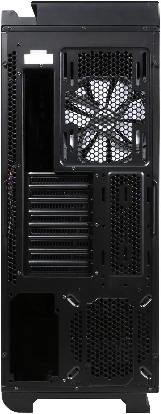 Alt view image 12 of 15 - Phanteks Enthoo Primo Series PH-ES813P_BL Black w/ Blue LED Aluminum faceplates / Steel chassis ATX Full Tower Computer Case