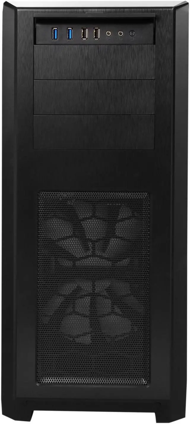 Alt view image 3 of 15 - Phanteks Enthoo Pro series PH-ES614PC_BK Black Steel / Plastic ATX Full Tower Computer Case (non-power supply cover)