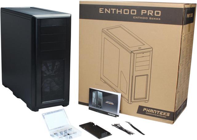 Alt view image 15 of 15 - Phanteks Enthoo Pro series PH-ES614PC_BK Black Steel / Plastic ATX Full Tower Computer Case (non-power supply cover)