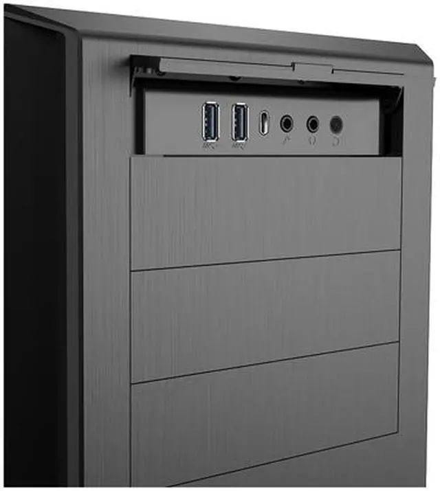 Alt view image 12 of 15 - Phanteks Enthoo Pro series PH-ES614PC_BK Black Steel / Plastic ATX Full Tower Computer Case (non-power supply cover)
