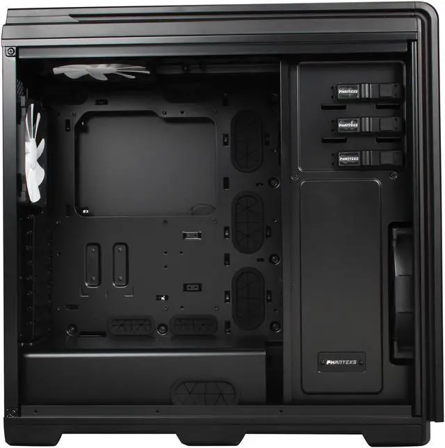 Alt view image 7 of 9 - Phanteks Enthoo Luxe Series PH-ES614L_BK Black Aluminum / Steel ATX Full Tower Computer Case