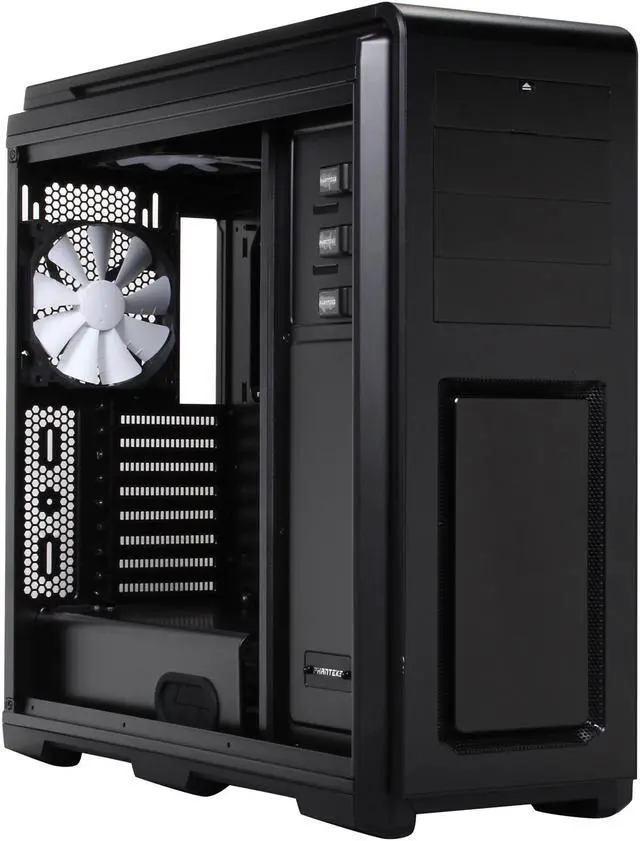 Alt view image 8 of 9 - Phanteks Enthoo Luxe Series PH-ES614L_BK Black Aluminum / Steel ATX Full Tower Computer Case