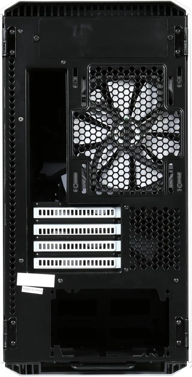 Alt view image 9 of 10 - Phanteks Enthoo Evolv Series PH-ES314E_WT White Aluminum / Steel mATX / MicroATX Tower Computer Case