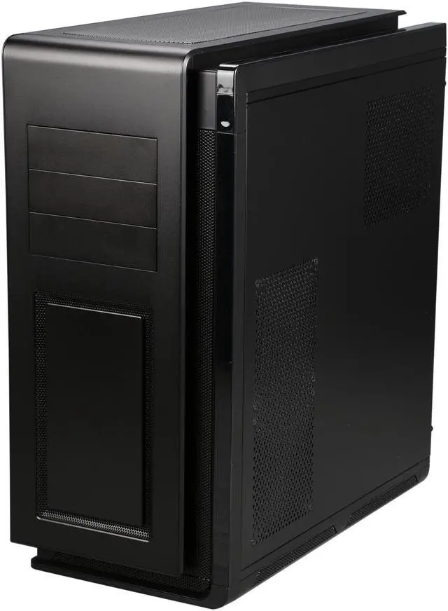 Alt view image 3 of 8 - Phanteks Enthoo Mini XL PH-ES414M_BK Aluminum mATX Tower Computer Case, Window, Black