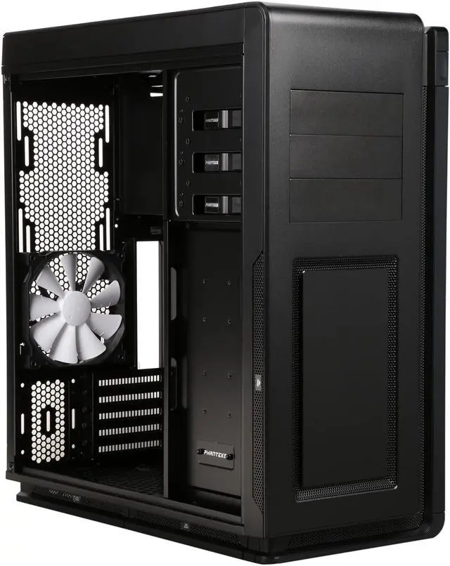 Alt view image 6 of 8 - Phanteks Enthoo Mini XL PH-ES414M_BK Aluminum mATX Tower Computer Case, Window, Black