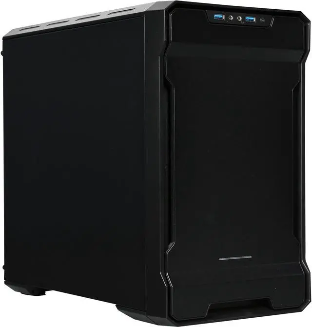 Main image of Phanteks Enthoo Evolv ITX Series PH-ES215PC_BK Black Steel / Plastic Mini-ITX Tower Computer Case