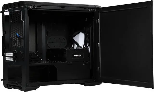 Alt view image 5 of 9 - Phanteks Enthoo Evolv ITX Series PH-ES215PC_BK Black Steel / Plastic Mini-ITX Tower Computer Case