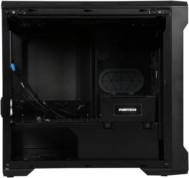 Alt view image 6 of 9 - Phanteks Enthoo Evolv ITX Series PH-ES215PC_BK Black Steel / Plastic Mini-ITX Tower Computer Case