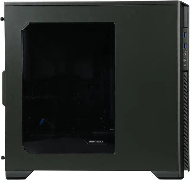 Alt view image 5 of 9 - Phanteks Enthoo Pro M Series PH-ES515P_TG Titanium Green Steel / Plastic ATX Mid Tower Computer Case