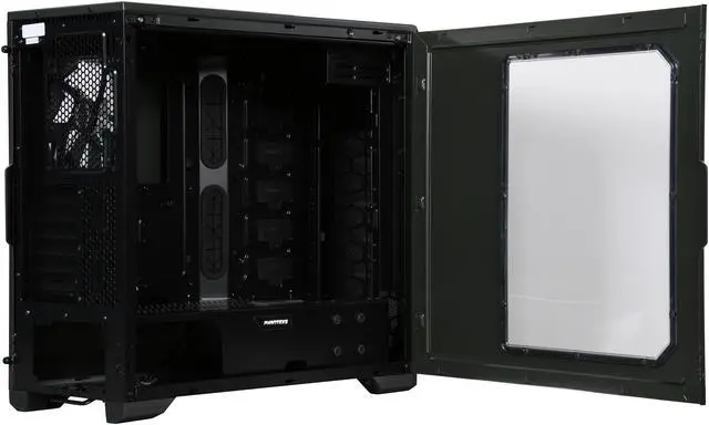 Alt view image 6 of 9 - Phanteks Enthoo Pro M Series PH-ES515P_TG Titanium Green Steel / Plastic ATX Mid Tower Computer Case