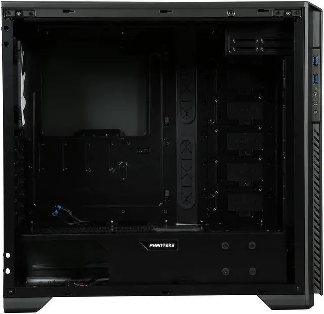 Alt view image 7 of 9 - Phanteks Enthoo Pro M Series PH-ES515P_TG Titanium Green Steel / Plastic ATX Mid Tower Computer Case