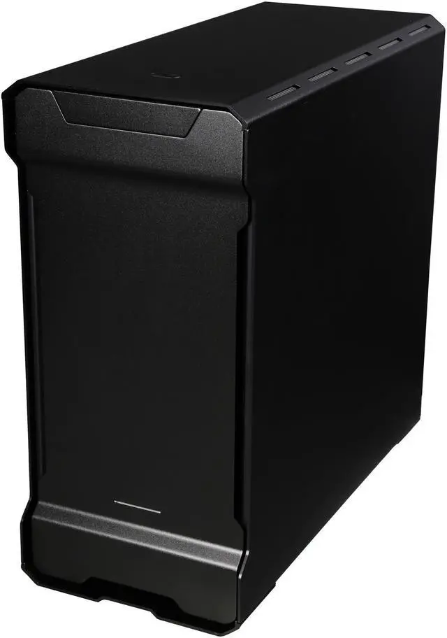Alt view image 3 of 8 - Phanteks Evolv PH-ES515E_BK Satin Black Aluminum / Steel ATX MidTower Computer Case