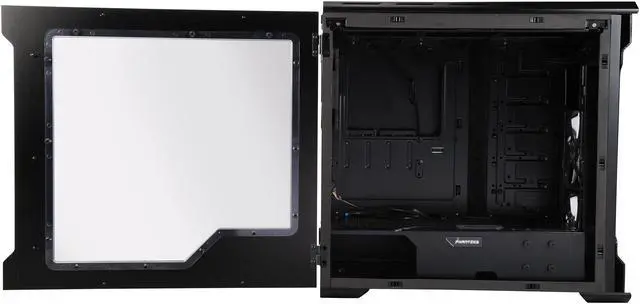 Alt view image 6 of 8 - Phanteks Evolv PH-ES515E_BK Satin Black Aluminum / Steel ATX MidTower Computer Case