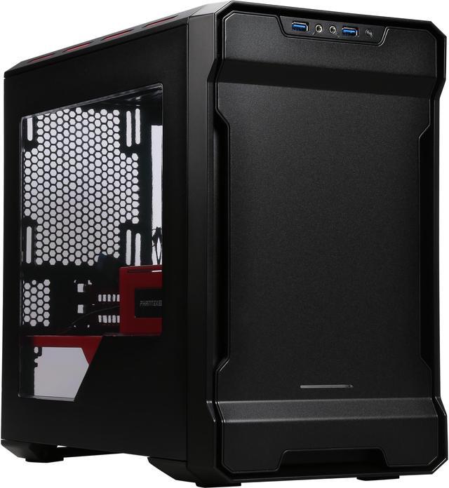 Main image of Phanteks Enthoo Evolv ITX Series PH-ES215P_SRD Black / Red Mini-ITX Computer Case