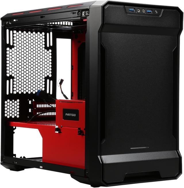 Alt view image 8 of 9 - Phanteks Enthoo Evolv ITX Series PH-ES215P_SRD Black / Red Mini-ITX Computer Case