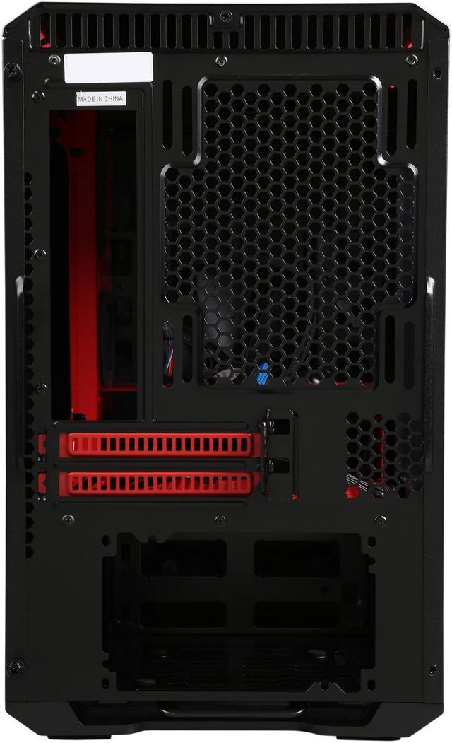 Alt view image 9 of 9 - Phanteks Enthoo Evolv ITX Series PH-ES215P_SRD Black / Red Mini-ITX Computer Case