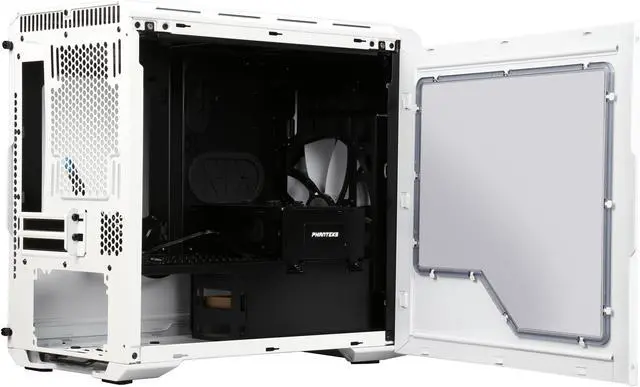 Alt view image 5 of 9 - Phanteks Enthoo Evolv ITX Series PH-ES215P_WT White Mini-ITX Computer Case