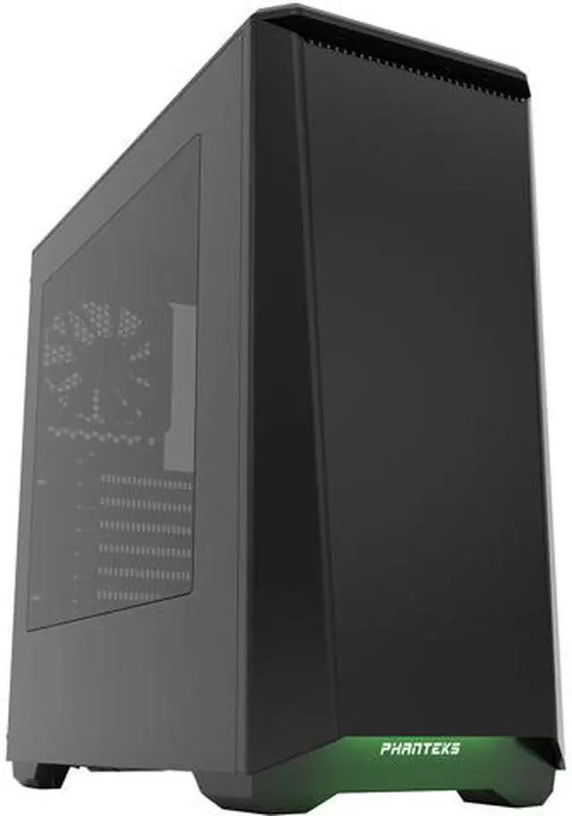 Main image of Phanteks Eclipse P400 Series PH-EC416P_BK Satin Black Steel Side Window ATX Mid Tower Case with 10 Color RGB Downlight